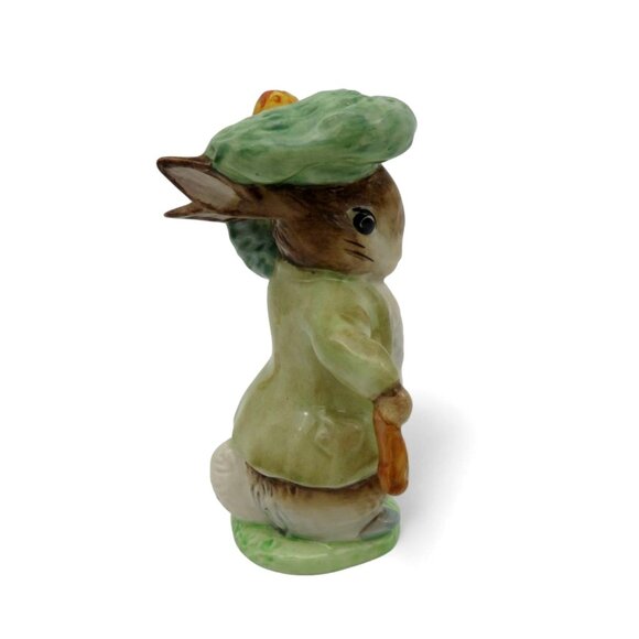BESWICK Beatrix Potter Benjamin Bunny England Porcelain Vintage Figurine - Picture 5 of 11